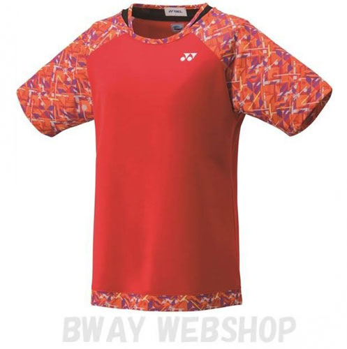 【OUTLET】YONEX WOMEN ゲームシャツ 20438 サンセットレッド（496）