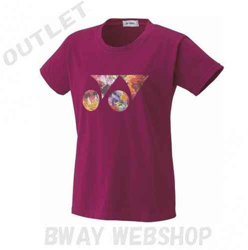 【OUTLET】YONEX WOMEN Tシャツ 16541 バーガンディー（443）