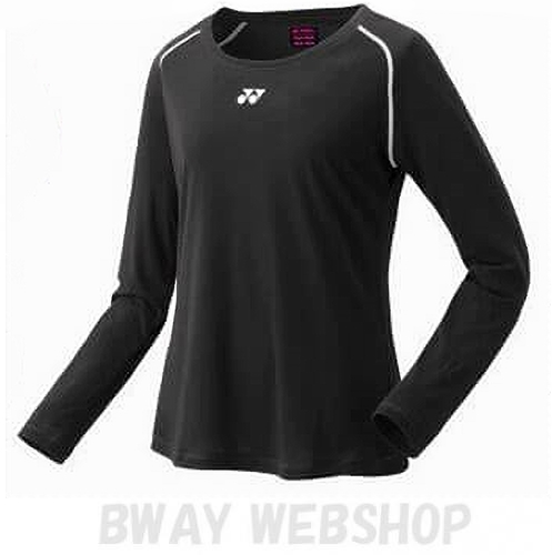 【OUTLET】YONEX WOMEN ロングスリーブTシャツ 16510 ブラック（007）