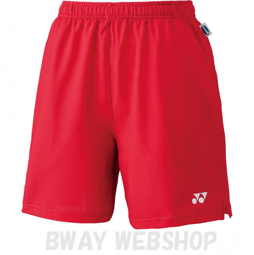 【OUTLET】YONEX WOMEN ニットストレッチハーフパンツ 25008 レッド（001）