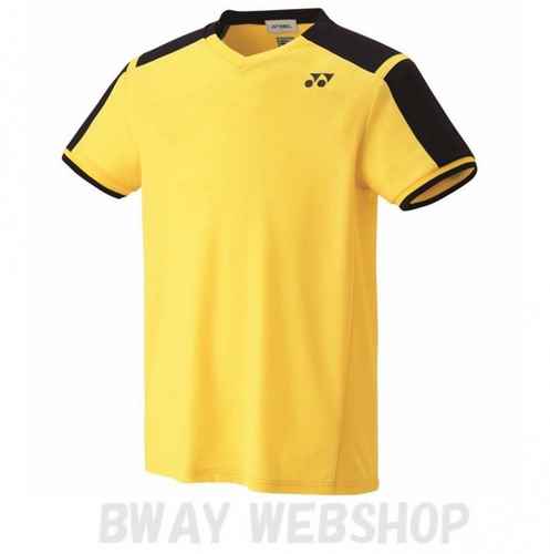 【OUTLET】YONEX ジュニア ゲームシャツ（フィットスタイル）10271J ライトイエロー（279）