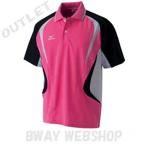 【OUTLET】MIZUNO Uni ポロシャツ A75HB30664 ピンク