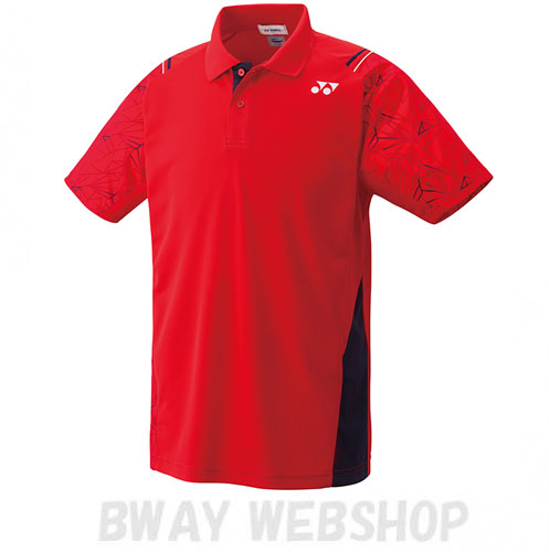 【OUTLET】YONEX Uni ポロシャツ 10221 サンセットレッド（496）