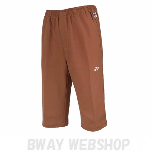 YONEX Uni 7分丈パンツ YOB23073 ブラウン（015）