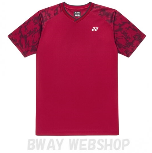 ヨネックス YONEX UNI ゲームシャツ 10742 ディープレッド（404）