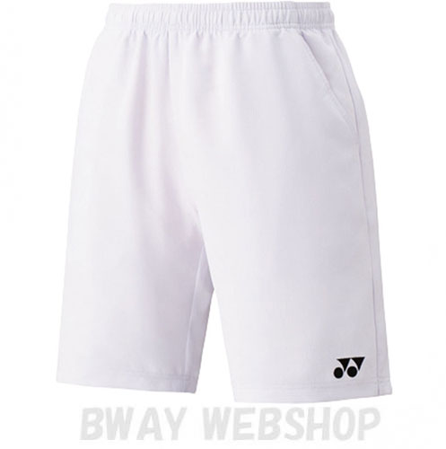 【OUTLET】ヨネックス YONEX Uni ハーフパンツ（スリムフィット）15048 ホワイト（011）バドミントン ソフトテニス テニス ハーフパンツ